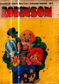 Fumetti: CUENTOS DE COLORES BURU LAN : ROBINSON EN JUGUETELANDIA Y UN PAÍS DIVERTIDO (1970)